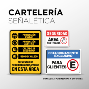 Cartelería y Señalética